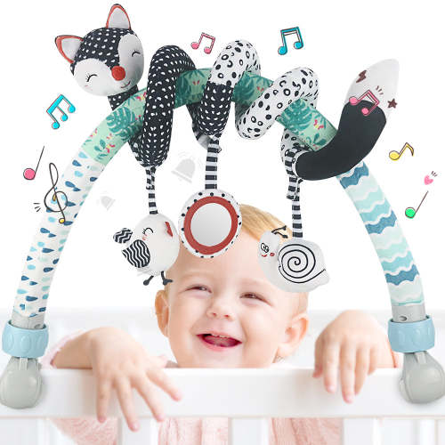 Contrast Black & White with Stretch & Spiral Hanging Activity Set