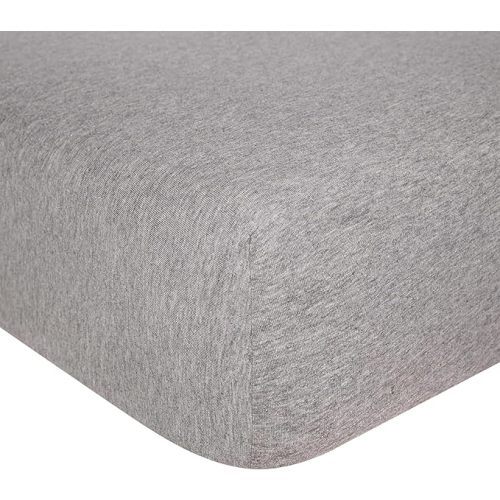 Burt's Bees Baby Essential Organic Cotton Fitted Crib Sheet, Breathable for Boy Girl Standard Crib & Toddler Mattresses