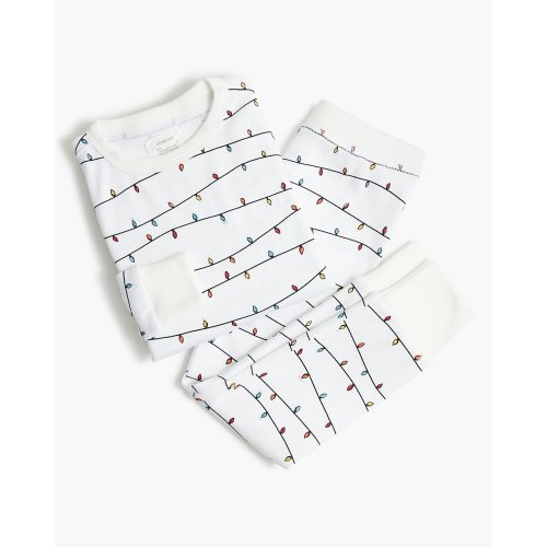Factory: Kids' Holiday Lights Pajama Set - size 3