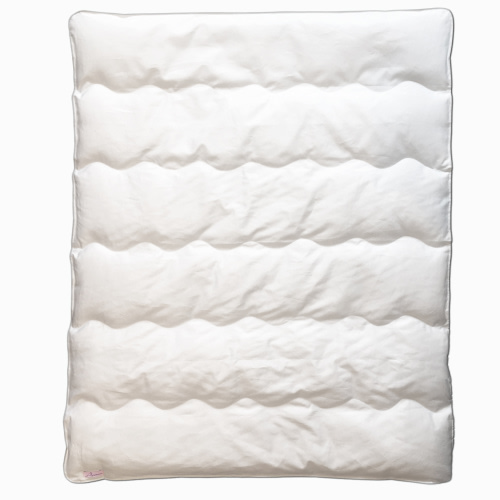 Toddler Down Duvet White Cotton