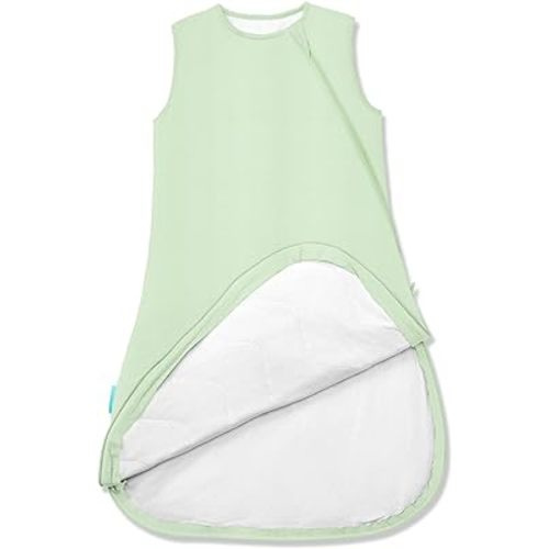 Supersoft Sleep Sack 1.0 TOG, Premium Bamboo Viscose Baby Sleeping Bag 2-Way Zipper Sleepsacks Baby Wearable Blanket