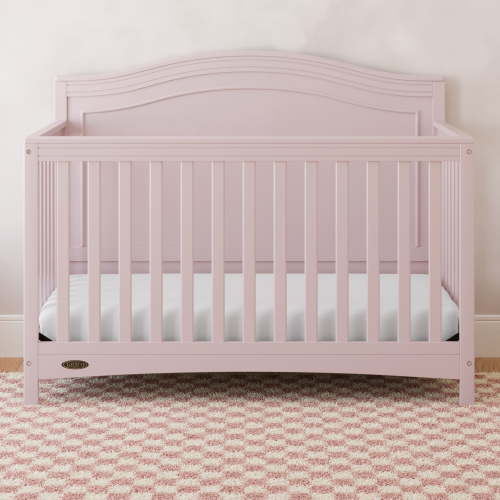Graco Paris 4-in-1 Convertible Baby Crib, Blush