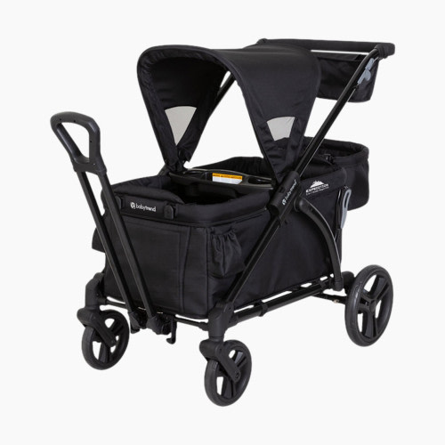 Baby Trend Expedition 2-in-1 Stroller Wagon PLUS - Ultra Black