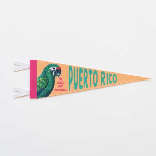 Puerto Rico Felt Pennant