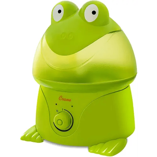 Crane Adorables Ultrasonic Humidifiers for Bedroom and Baby Nursery, 1 Gallon Frog