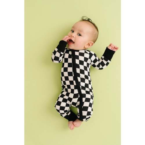 Black Checkered Bamboo Sleeper