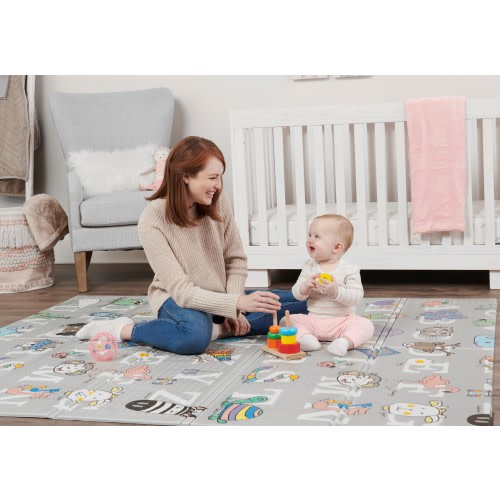 Regalo Sensory & Learning My Play Mat, Foldable & Reversible, Unisex