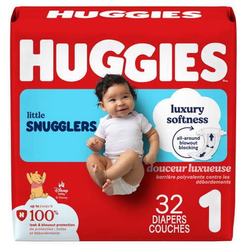 Huggies Little Snugglers Diapers, Jumbo Pack, Size Preemie - 2 - Walmart.ca