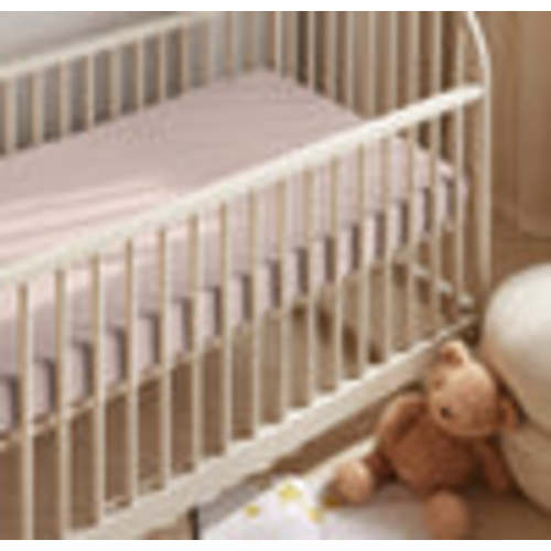 Organic Cotton Crib Sheets | Boll & Branch (Dusty Rose)