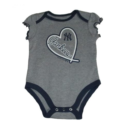 VF New York Yankees Girl's Love Series Infant Creeper Bodysuit - Team Colors