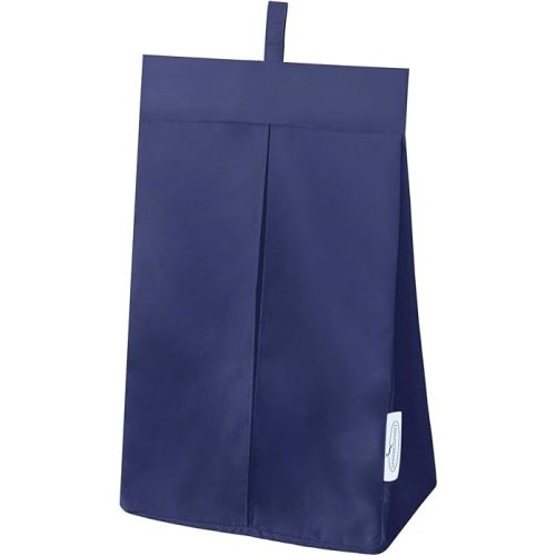 SPRINGSPIRIT Diaper Stacker Caddy Organizer Easy Access & Dustproof Portable Hand Free Diaper Holder for Adults or Nursery, Machine Washable Navy