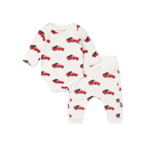 M+A by Monica + Andy Organic Cotton Seasonal Baby First Moves Set, Sizes Preemie-12/18 Months