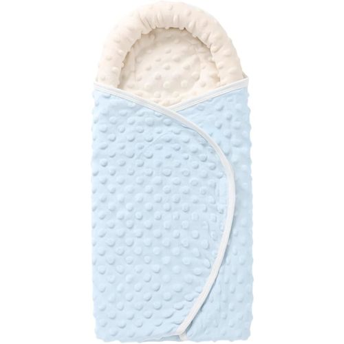 Swaddle Neck Support, 0-3 Months Newborn Swaddle, Swaddle Blankets Newborn, Baby Blankets for Newborn, Baby Sleeping Bag, Swaddle Wrap for Boy and Girl (Blue)