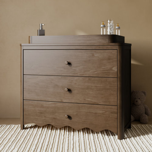 Storkcraft Casablanca 3 Drawer Chest With Removable Changing Table Topper & Reviews | Wayfair