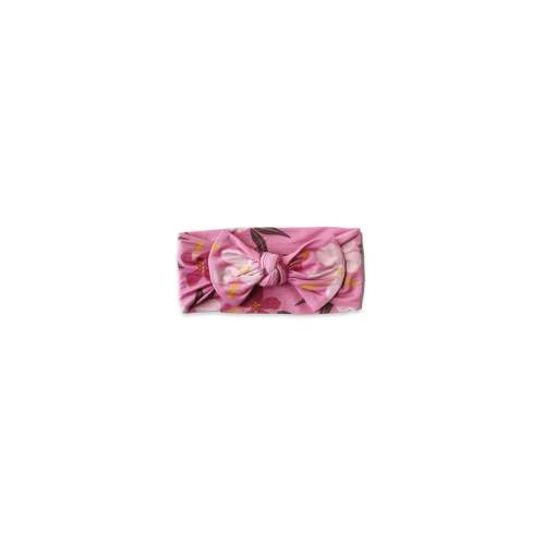 Baby Headband - Berry Hibiscus
