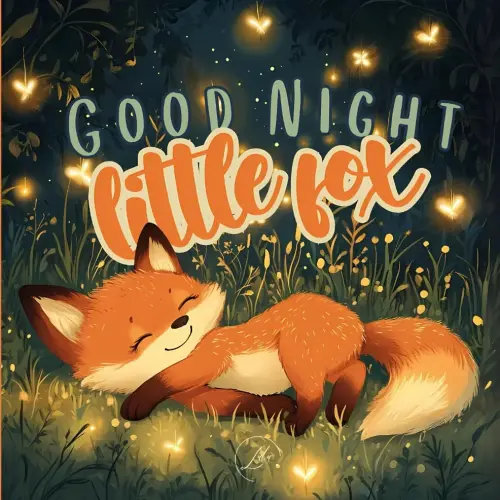 Good Night, Little Fox: A Sweet Goodnight Story with a Cute Forest Animal, Woodland Friends, and a Bedtime Routine Filled with Rhymes for Toddlers and Kids