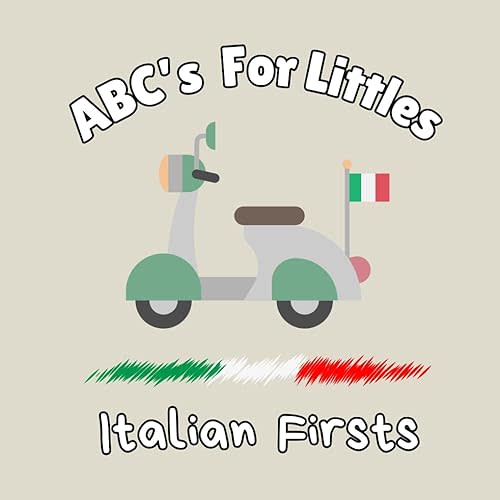 ABC's For Littles: Italian Firsts Paperback – Large Print, March 31 2024