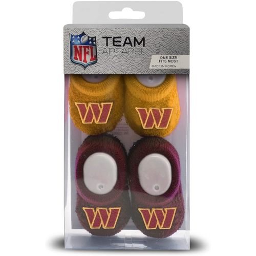 FBF - NFL Infant Bootie Socks 0-12 Months - 2 Pack