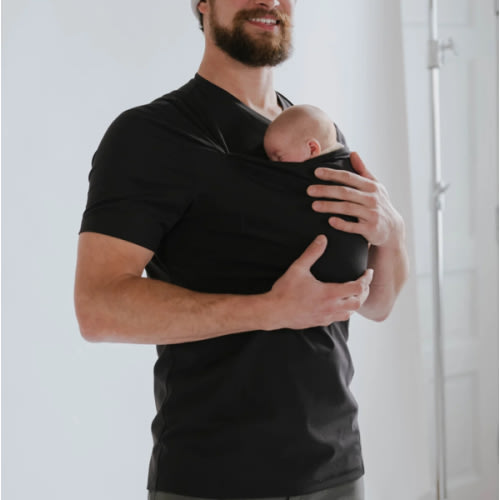 Lalabu Dad Shirt | Original Babywearing T-Shirt with Kangaroo Pouch