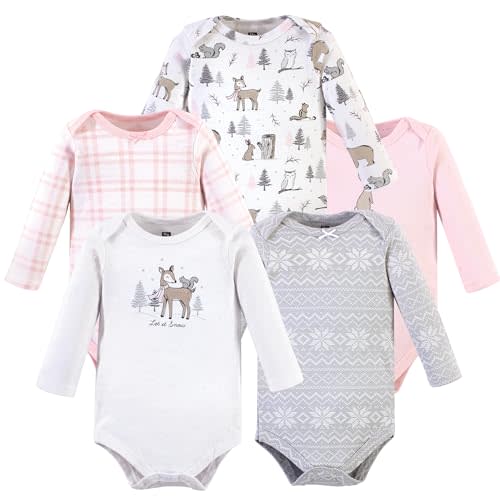 Luvable Friends Hudson Baby Bodysuits 5pk