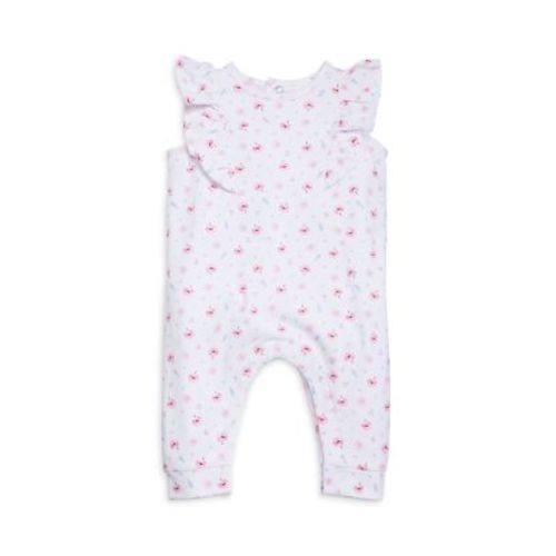 Girls' Floral Print Sleeveless Coverall - Baby