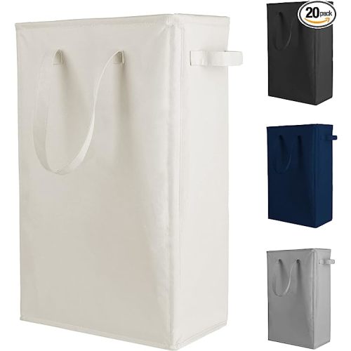 Odonata Slim Laundry Hamper 45L (Beige)