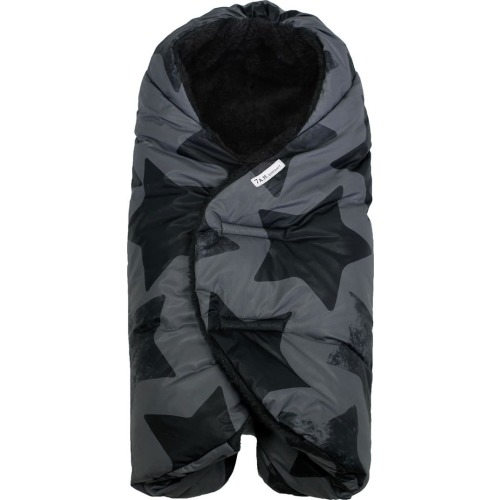 7 A.M. Enfant Nido Winter Wrap, Print Stella Grand