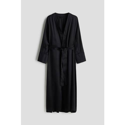 SATIN BATHROBE