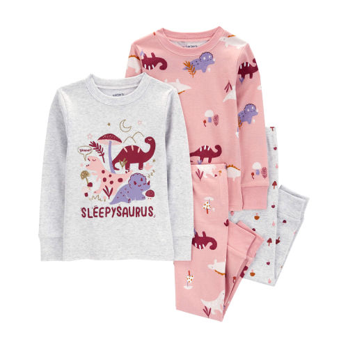 Baby 4-Piece Dinosaur Cotton Blend Pajamas - Carter's | Carter's