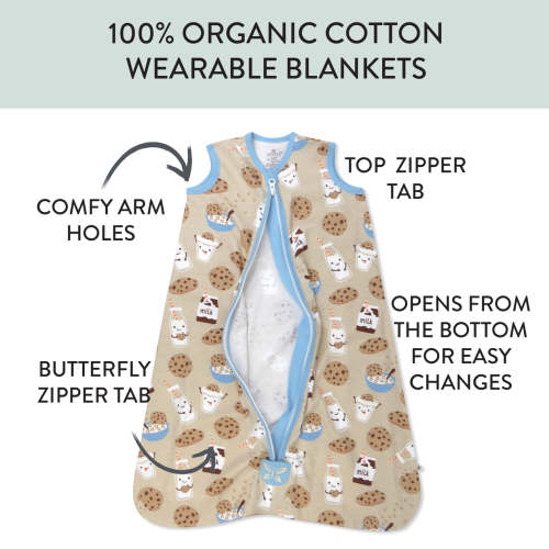 Organic Cotton Classic Wearable Blanket - Medium | Honest Baby Clothing