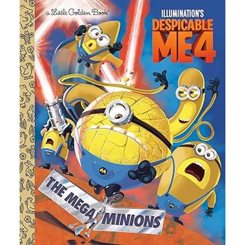 The Mega-Minions (Despicable Me 4) (Little Golden Book)