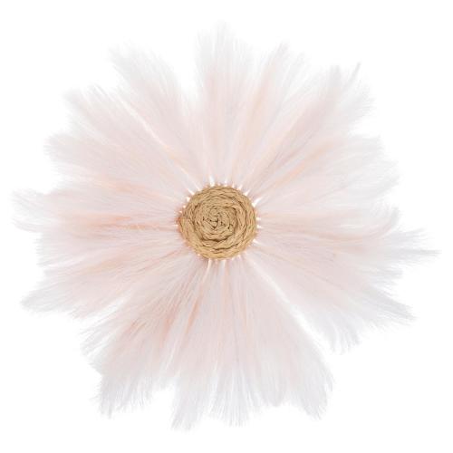 Pink Pampas Grass Flower Wall Decor