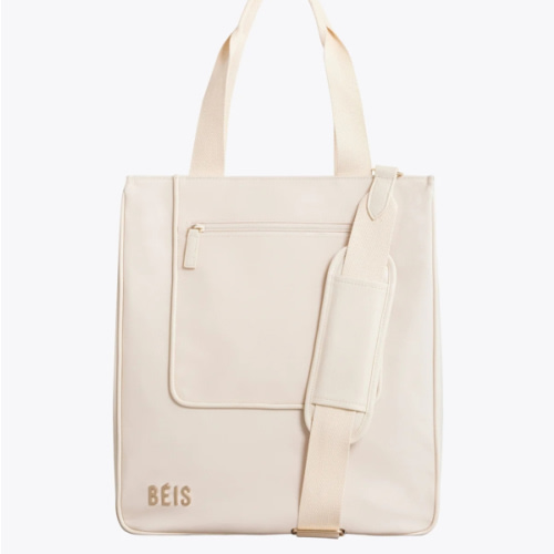 BÉIS 'The North To South Tote' in Beige