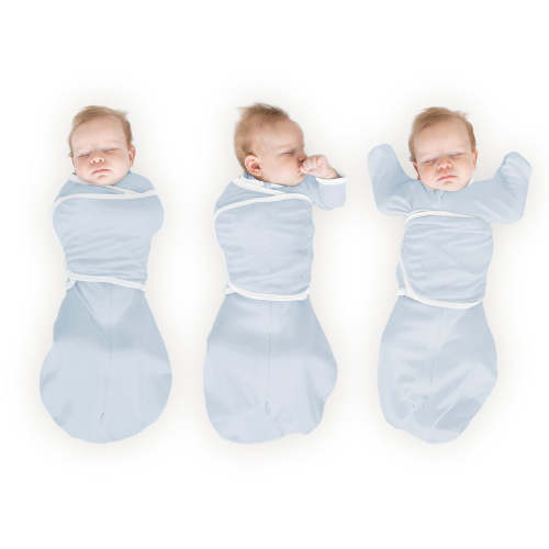 Organic Omni Swaddle Sack with Wrap - Arms Up Sleeves & Mitten Cuffs, – SwaddleDesigns