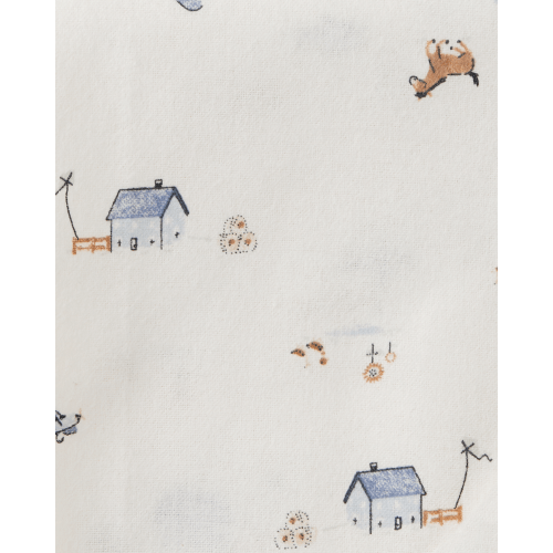 Baby 4-Pack Receiving Blankets - Blue - Carter's | Carter's