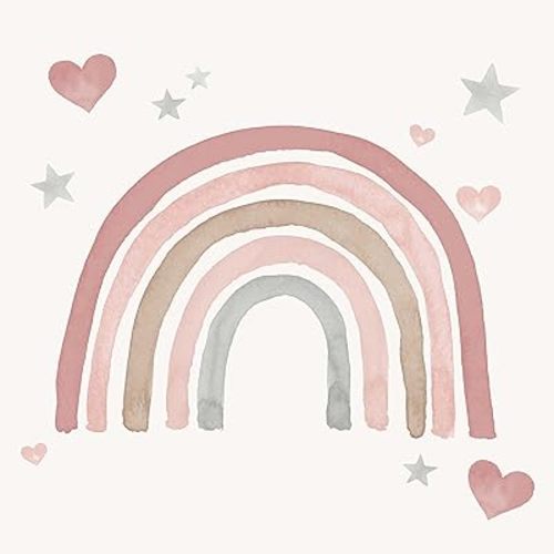 Levtex Baby - Over The Rainbow Wall Decal - Rainbow - Nursery Accessories - Size: 27.5 x 39 in.