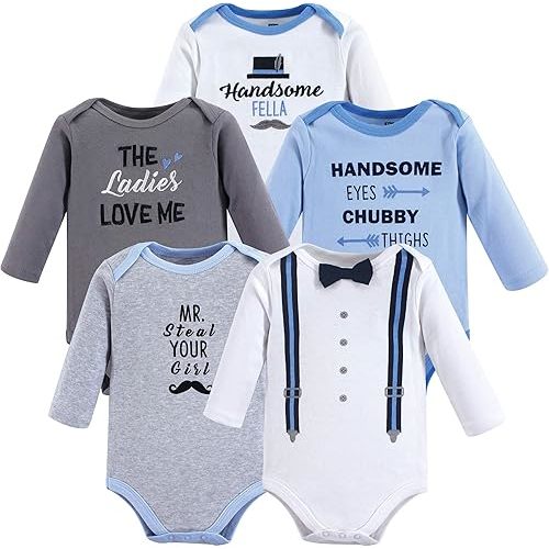 Hudson Baby Unisex Baby Cotton Bodysuits