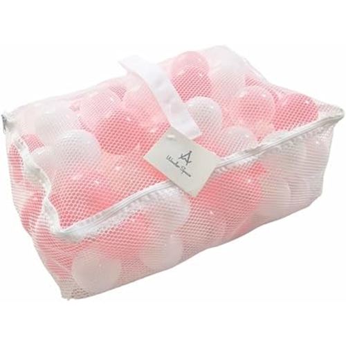 Wonder Space Soft Pit Balls, Chemical-Free Crush Proof Plastic Ocean Ball, BPA Free with No Smell, Safe for Toddler Ball Pit/Kiddie Pool/Indoor Baby Playpen
