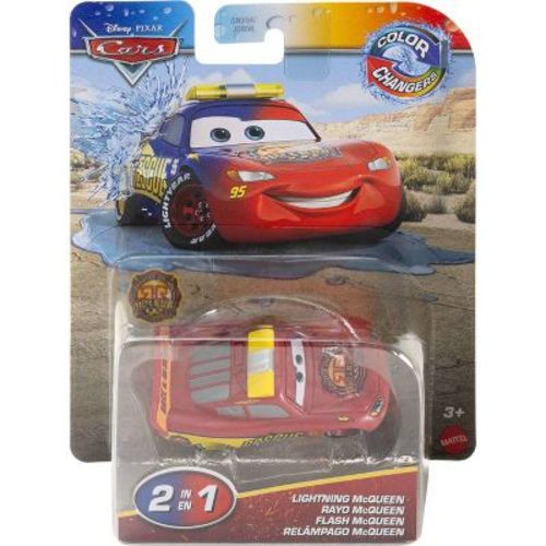 Disney Pixar Cars Color Change Deputy McQueen