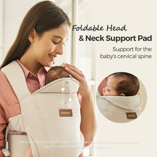 WeeSnug Newborn Carrier - Khaki