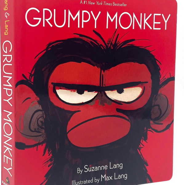 Grumpy Monkey Board Book