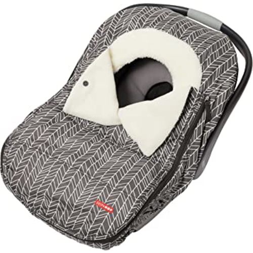 Skip Hop Winter Car Seat Cover, Stroll & Go, Grey Feather