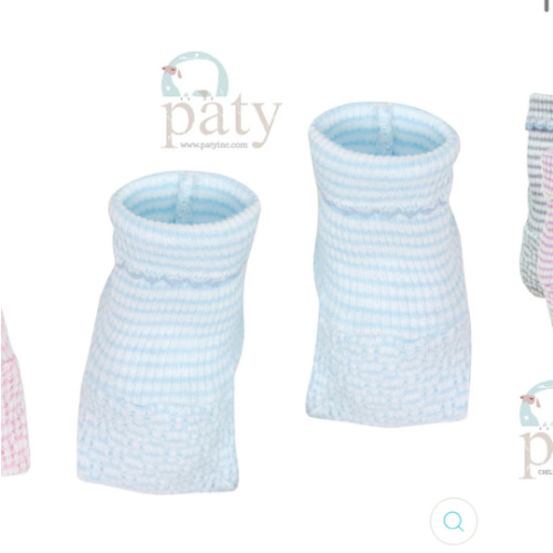 Paty Striped Booties | Posh Tots Children's Boutique