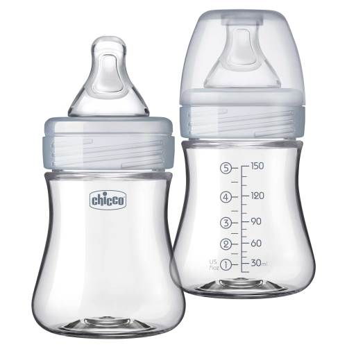 Duo 5oz. Baby Bottle 2-Pack - Neutral | Chicco