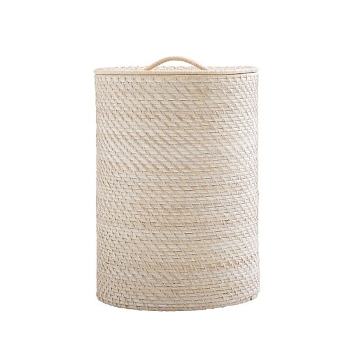 Quinn White Washed - Toy Basket/Hamper