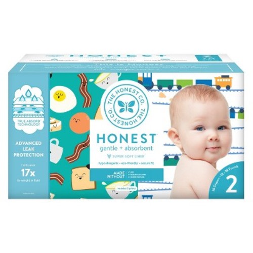 The Honest Company Disposable Diapers - (Select Size and Pattern)