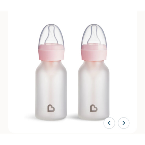 Bond® Silicone Glass Bottle 4oz or 8oz, 2pk | Munchkin