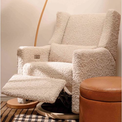 Kiwi Electronic Recliner & Swivel Glider Nursery Chair | Babyletto