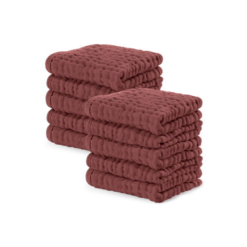 Muslin Washcloths - Pack of 10