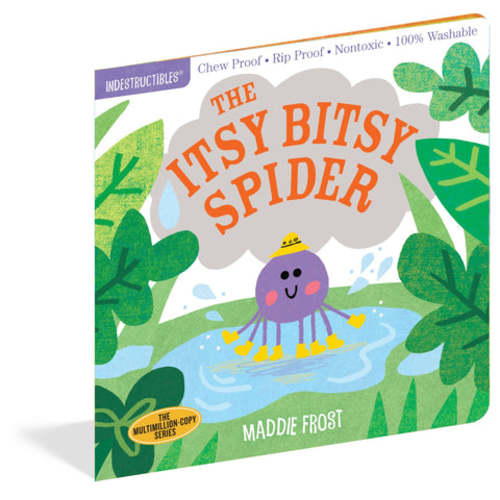 The Itsy Bitsy Spider Indestructible Book | Hopscotch Children's Store